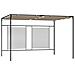 Gazebo Con Tetto Retrattile 3x4x2,3 M Grigio Talpa 180 G / m - Foto miniatura 1
