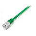 Cat. 5e SF / UTP 3.0m 3m Cat5e SF / UTP (S-FTP) Verde cavo di rete - Foto miniatura 1