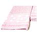 Set Asciugamano Copiola Salvietta Bagno In Spugna 100% Cotone Mod Pois Rosa - Foto miniatura 4