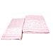 Set Asciugamano Copiola Salvietta Bagno In Spugna 100% Cotone Mod Pois Rosa - Foto miniatura 10