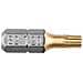 Bit Torx T20, 25mm S2 Tin, 2 Su Blister - Foto miniatura 3