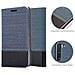 Custodia Compatibile Con Samsung Galaxy Note 10 In Blu Scuro Nero - Coperchio Protettiva Con Chiusura Magnetica, Funzione Stand E Tasca Per Le Carte - Foto miniatura 6