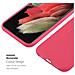 Custodia Compatibile Con Samsung Galaxy S21 Ultra In Candy Rosso - Coperchio Protettivo In Silicone Tpu Flessibile - Foto miniatura 7
