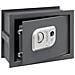 Print 141520 Cassaforte A Muro On Apertura Elettronica Con Impronta Digitale O Con Codice | Cassaforte Biométrica Da Incaso A Parete Con Fondo Estensibile | 26 X 35 X 15/25 Cm - Foto miniatura 1