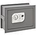 Print 141520 Cassaforte A Muro On Apertura Elettronica Con Impronta Digitale O Con Codice | Cassaforte Biométrica Da Incaso A Parete Con Fondo Estensibile | 26 X 35 X 15/25 Cm - Foto miniatura 2