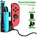 Stazione Di Ricarica Joy-con Per Nintendo Switch Per 4 Controller Di Gioco - Foto miniatura 10