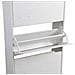 Scarpiera 3 Ante Ripiani Doppia Profondita Legno Mdf 63x24x115 Bianco Frassinato - Foto miniatura 3