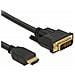 Cavo Adattatore Da Hdmi A Dvi 24+1 Schermo Display Scheda Video Pc Monitor - Foto miniatura 1