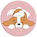Popgrip Design Pupper Napper, Supporto Video, Bianco / Rosa - Foto miniatura 5