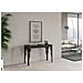 Tavolo Apribile 120x45/90 Cm Paxon Double Telaio Antracite - Noce - Foto miniatura 3