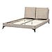 Letto Velluto A Coste Melle 160 X 200 Cm Tortora - Foto miniatura 3