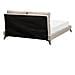 Letto Velluto A Coste Melle 160 X 200 Cm Tortora - Foto miniatura 4