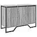 Mobile Lavabo Bagno Grigio Sonoma 91x35x60 Cm In Truciolato - Foto miniatura 2