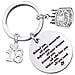 Portachiavi In Argento Regalo Personalizzato Per Anniversari E Compleanni   Model 3 - Foto miniatura 3