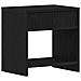 Comodini 2pz Rovere Nero 40x30x40 cm in Legno Multistrato - Foto miniatura 5