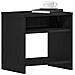Comodini 2pz Rovere Nero 40x30x40 cm in Legno Multistrato - Foto miniatura 9
