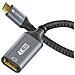SPC-V110-002 cavo e adattatore video 0,1 m USB tipo-C DisplayPort Nero, Grigio - Foto miniatura 1