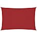 Parasole A Vela Oxford Rettangolare 2x5 M Rosso - Foto miniatura 1