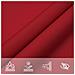 Parasole A Vela Oxford Rettangolare 2x5 M Rosso - Foto miniatura 5
