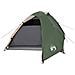 Tenda da Campeggio a Cupola per 3 Persone Verde Impermeabile - Foto miniatura 3