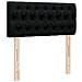 Struttura Letto Pouf con Materasso Nero 90x190 cm in Tessuto - Foto miniatura 9