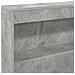 Testata contenitore Grigio cemento 75 cm Legno multistrato - Foto miniatura 8