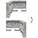 Testata contenitore Grigio cemento 75 cm Legno multistrato - Foto miniatura 9