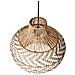 Lampadario Yauco Rattan Bianco - Foto miniatura 4