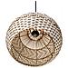 Lampadario Yauco Rattan Bianco - Foto miniatura 5