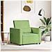 Divano Letto Singolo Verde chiaro 90 x 165 x 87 cm Velluto - Foto miniatura 2