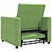 Divano Letto Singolo Verde chiaro 90 x 165 x 87 cm Velluto - Foto miniatura 7