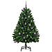 Albero di Natale artificiale Verde 150 cm PVC e Metallo - Foto miniatura 4
