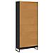 Armadio per Libri 2 pcs Rovere Nero 80 x 30 x 155 cm - Foto miniatura 7