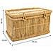Set Di 2 Cesti Portabiancheria In Bambù 75x52x40 - Foto miniatura 6