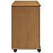 Mobile con Ruote con ruota Marrone miele 63,5 x 39 x 65,5 cm - Foto miniatura 6