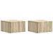 Mobiletto da notte a muro 2 pcs Rovere Sonoma 49 x 34,5 x 20 cm - Foto miniatura 1