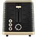 STS 7501BK tostapane 7 2 fetta /e 930 W Nero, Oro - Foto miniatura 2