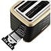 STS 7501BK tostapane 7 2 fetta /e 930 W Nero, Oro - Foto miniatura 7