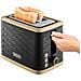 STS 7501BK tostapane 7 2 fetta /e 930 W Nero, Oro - Foto miniatura 9
