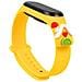 Bracciale Natalizio Per Xiaomi Mi Band 6 / Mi Band 5 Bracciale In Silicone Natalizio Con Cinturino Di Colore Giallo (casa) - Foto miniatura 2
