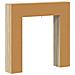Cornice per camino Rovere Sonoma 102 x 18 x 100,5 cm - Foto miniatura 8