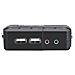 KVM Switch IDATA IVIEW-U2L 2 Porte USB / Audio Nero - Foto miniatura 2