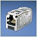 Mini-Com® TX6™ 10Gig™ Shielded Jack Module - TG Style Grigio cavo di interfaccia e adattatore - Foto miniatura 1