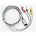 Cavo Av Collegamento Tv Audio Video Rca Per Nintendo Wii - Wii U - Foto miniatura 1