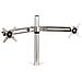 8042901 Braccio monitor doppio per Sit-Stand Lotus - Foto miniatura 5