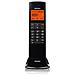 Telefono Cordless DECT Lemure con Display Arancione Vivavoce Modalità ECO Rubrica 50 Nomi Colore Nero - Foto miniatura 1