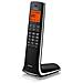 Telefono Cordless DECT Lemure con Display Arancione Vivavoce Modalità ECO Rubrica 50 Nomi Colore Nero - Foto miniatura 2