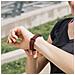 Cinturino Xiaomi Mi Band 5 E 6 Silicone Premium Soft-touch Leggero Marrone - Foto miniatura 2
