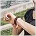Cinturino Xiaomi Mi Band 5 E 6 Silicone Premium Soft-touch Leggero Marrone - Foto miniatura 7