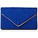 Pochette Da Donna Con Busta Oscar In Pelle Scamosciata, Per Feste E Balli, Blu (blu (blu Reale).), Taglia Unica - Foto miniatura 1